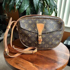 LOUIS VUITTON Monogram Jeune Fille MM Shoulder Bag